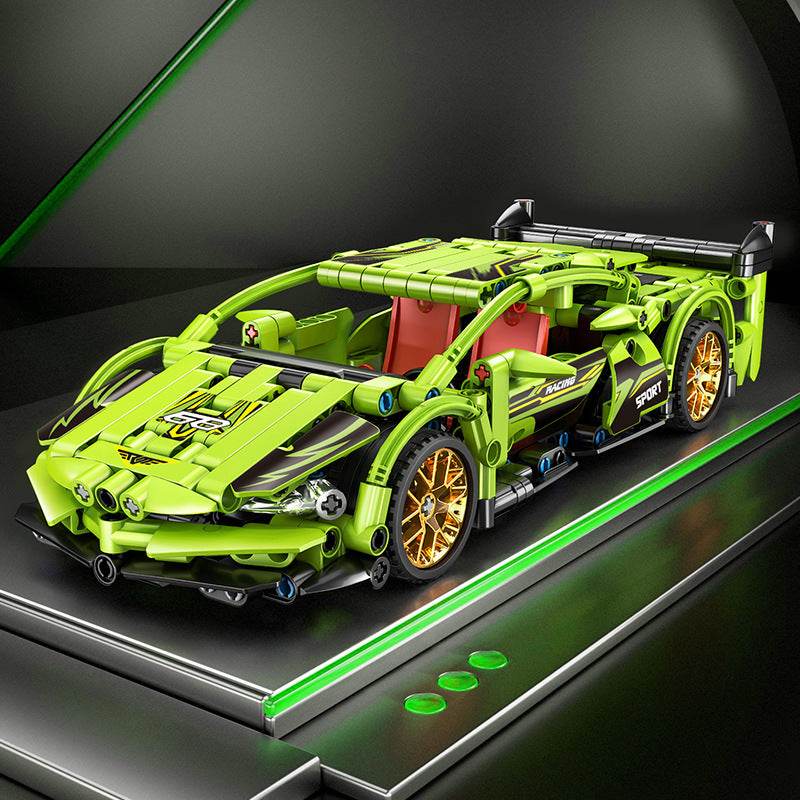 DIY Building Block Race Car Intelligence Toys - Shop Jobie