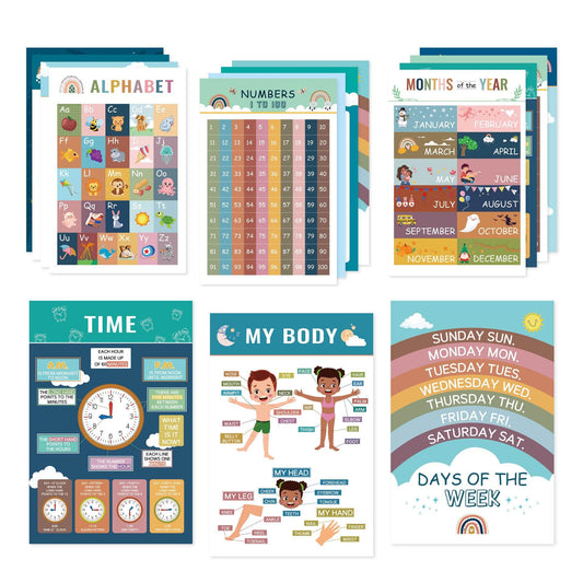 Early Education - Bohemian Style 16 Sheet Poster Sets - Shop Jobie