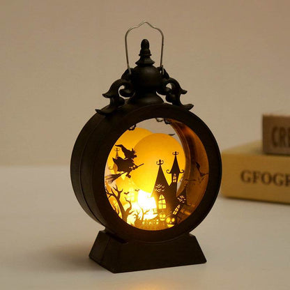 Halloween LED Hanging or Standing Spooky Candlelight Decor - Shop Jobie