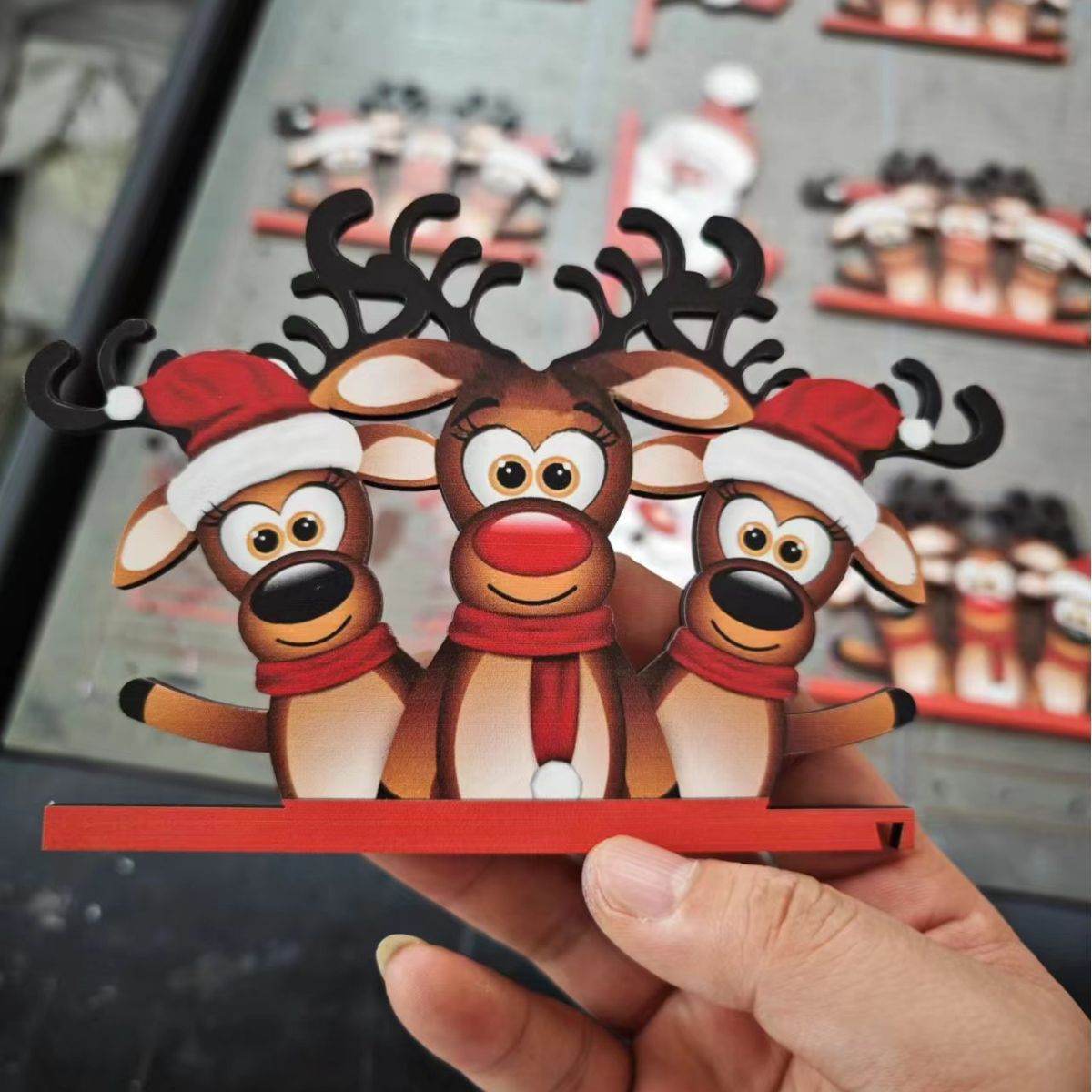 Santa & Friends Corner Door Hanging Decor - Shop Jobie