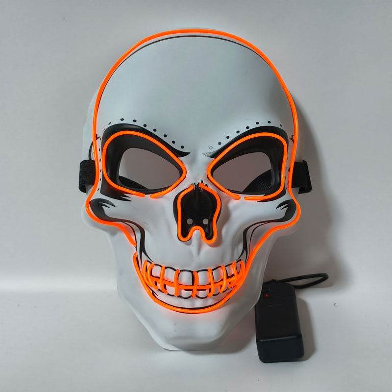 Halloween Skeleton Mask LED Glow - Shop Jobie