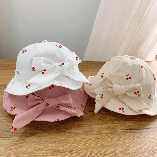 Cherry & Bows Pot Hat - Shop Jobie