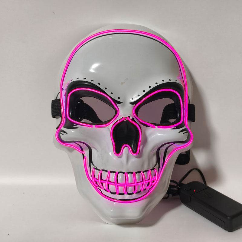 Halloween Skeleton Mask LED Glow - Shop Jobie