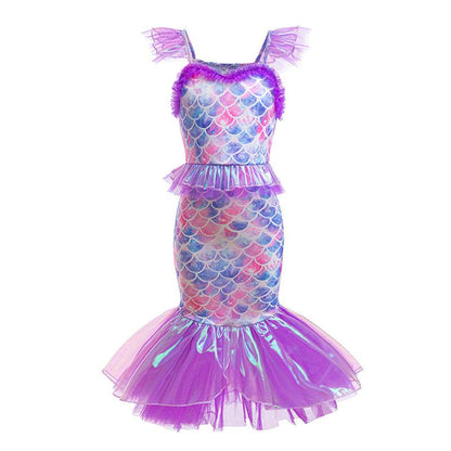 Elsa Gradient Color Princess Dress - Shop Jobie