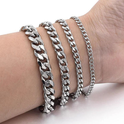 Men's Titanium Steel Cuban Bracelet