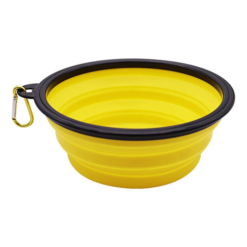 2-in-1 Portable Silicone Dog Feeder Bowl - Shop Jobie