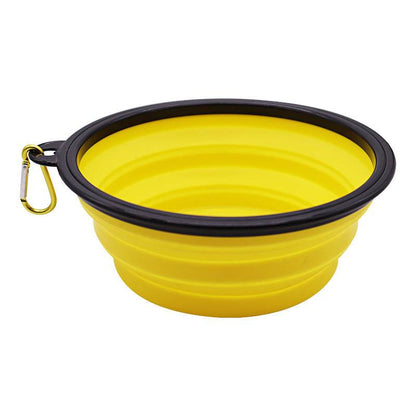 2-in-1 Portable Silicone Dog Feeder Bowl - Shop Jobie