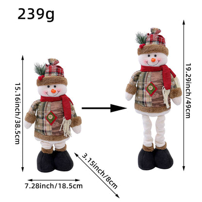 Festive Telescopic Holiday Dolls - Shop Jobie