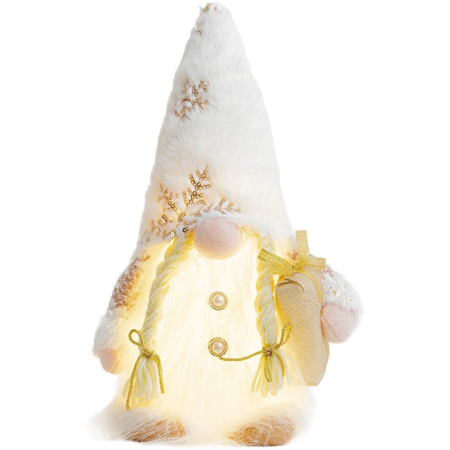 Playful Christmas Sequined Gnome Plush - Shop Jobie