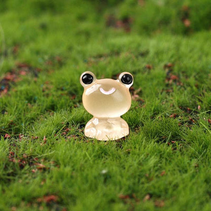 Mini Dollhouse Frog! Resin Fairy Garden, Desktop, and Cake Topper Too! - Shop Jobie