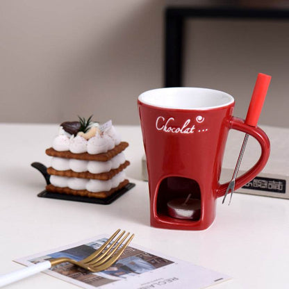 Personal Mini Melting-Pot/Fondue Mug Set - Shop Jobie