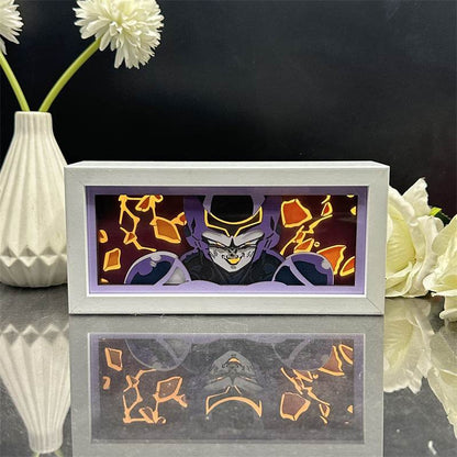 Dragon Ball Cartoon Paper Carving Frame & Night Light - Shop Jobie