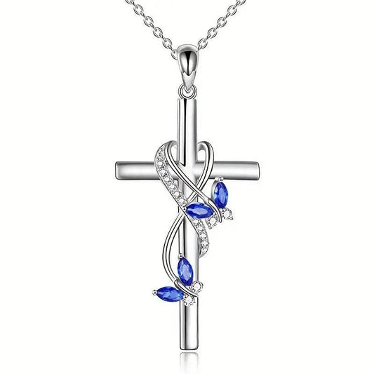 Butterfly Cross Necklace - Shop Jobie