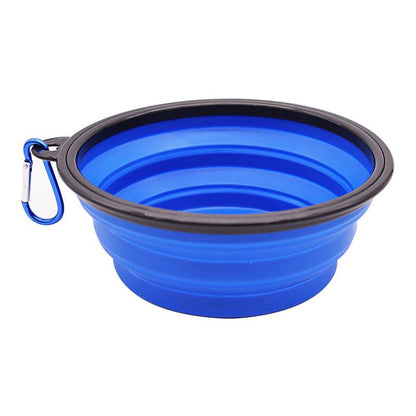 2-in-1 Portable Silicone Dog Feeder Bowl - Shop Jobie