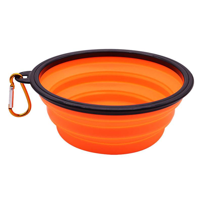 2-in-1 Portable Silicone Dog Feeder Bowl - Shop Jobie