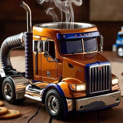Unique Semi-Truck Coffee Mug - Shop Jobie