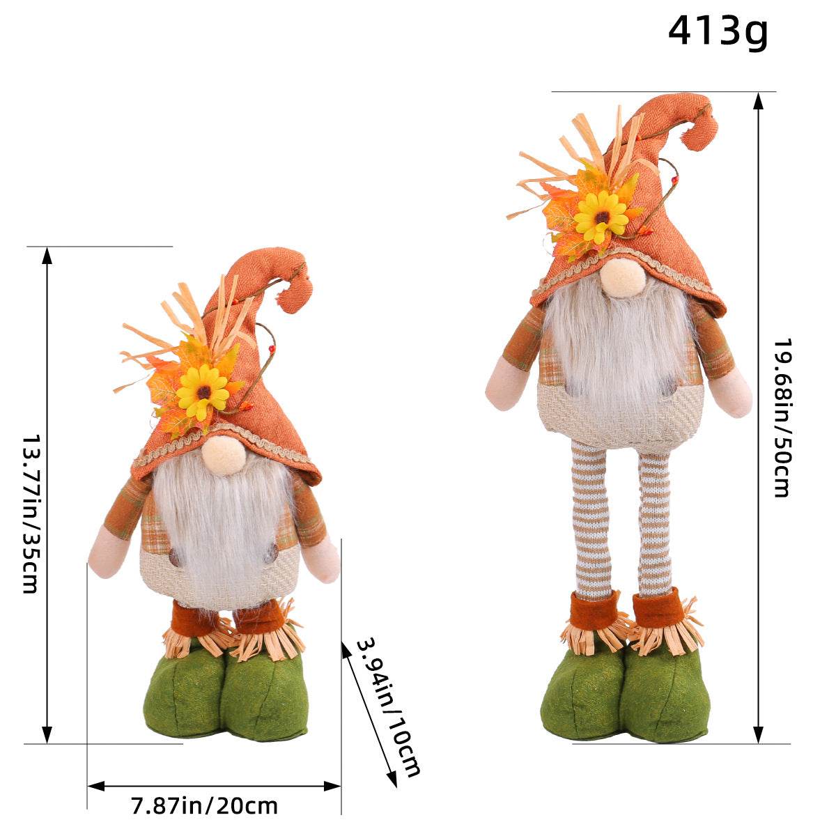 Playful Thanksgiving Standing Gnome - Shop Jobie