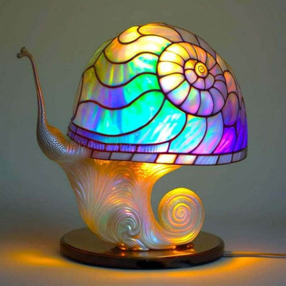 Stained Glass Plant Table Lamp - Shop Jobie