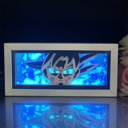 Dragon Ball Cartoon Paper Carving Frame & Night Light - Shop Jobie