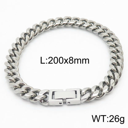 Cuban Link Chain Bracelet