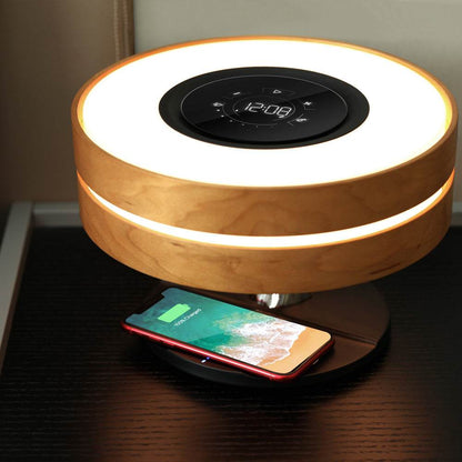 Round Intelligent Music Bluetooth Speaker Lamp - Shop Jobie