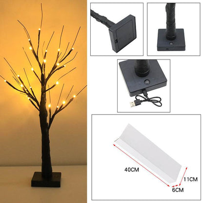 LED Tabletop Silver Birch Tree - Shop Jobie