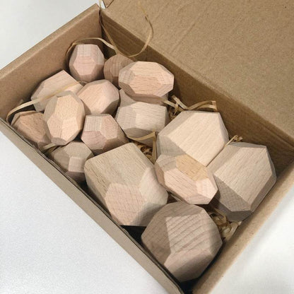 Montessori Principled Stacked Stone Wooden Blocks - Shop Jobie