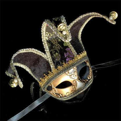 Mardi Gras & Masquerade Half Face Venetian Mask