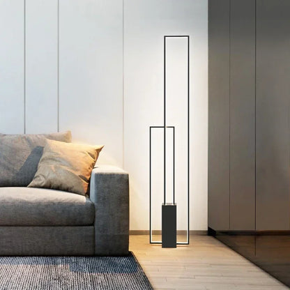 Modern Rectangle Led Floor Lamp