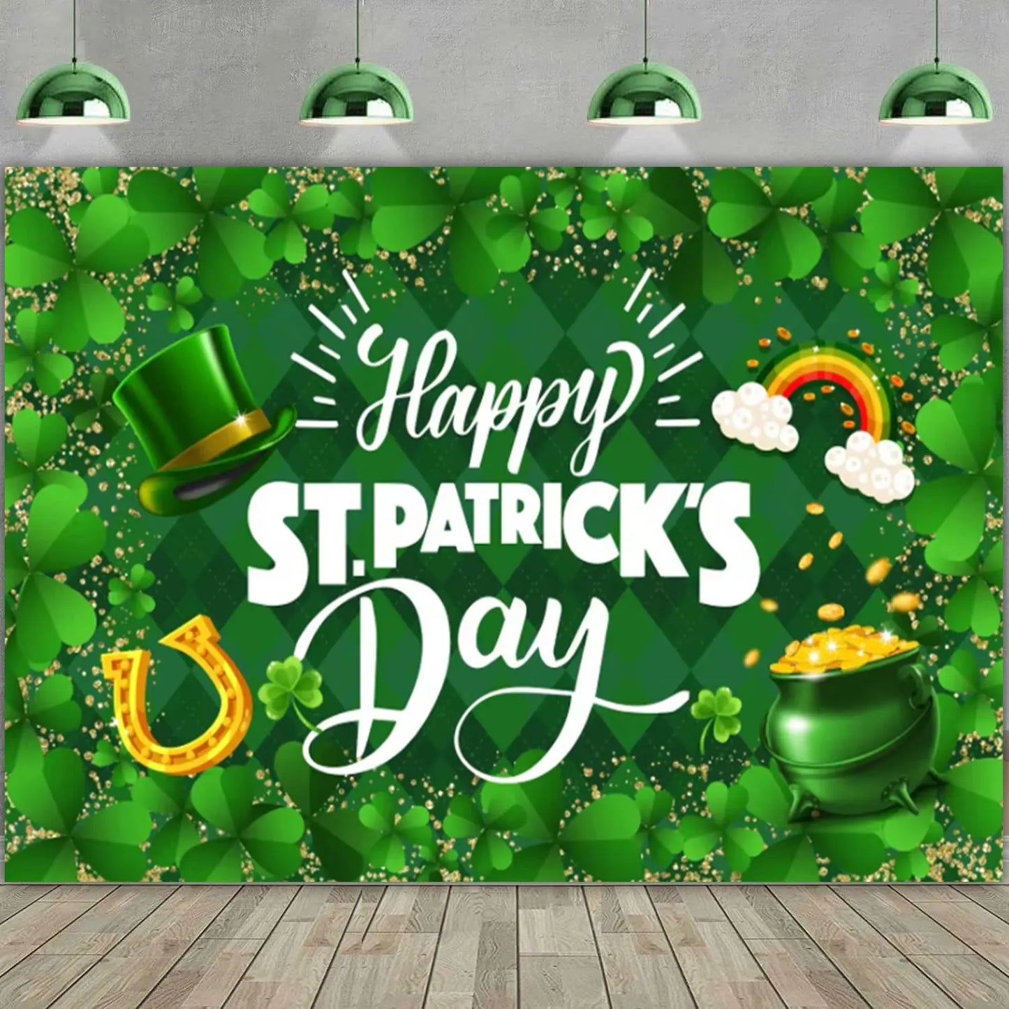 St. Patrick’s Day Photography Backdrop & Party Prop