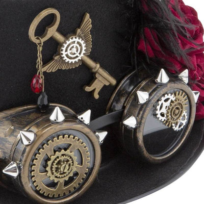 Vintage Steampunk Top Hat - Fedora Style - Shop Jobie