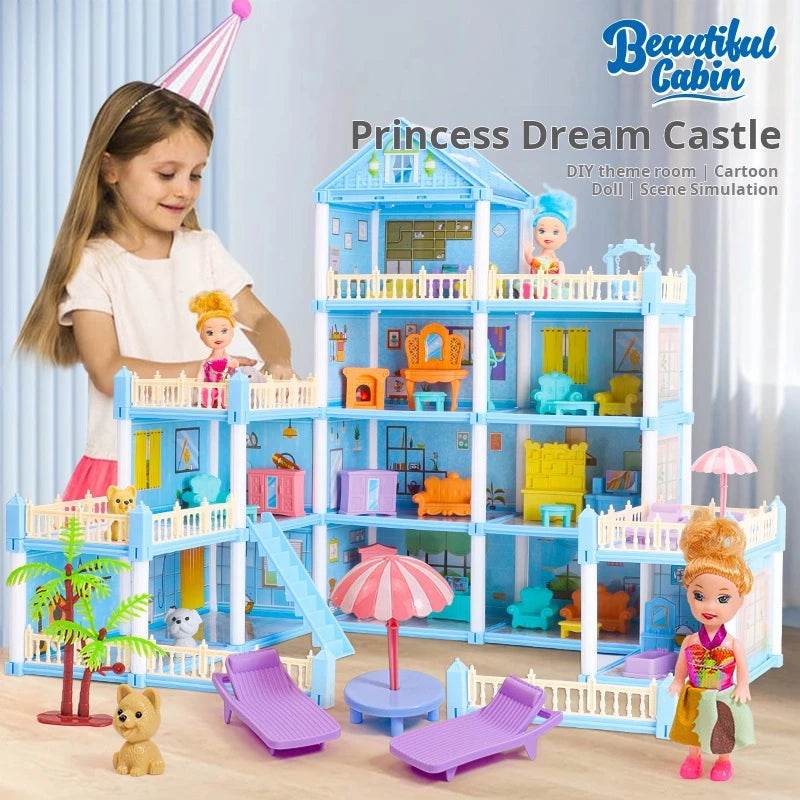 3D DIY Dream Princess Castle - Shop Jobie