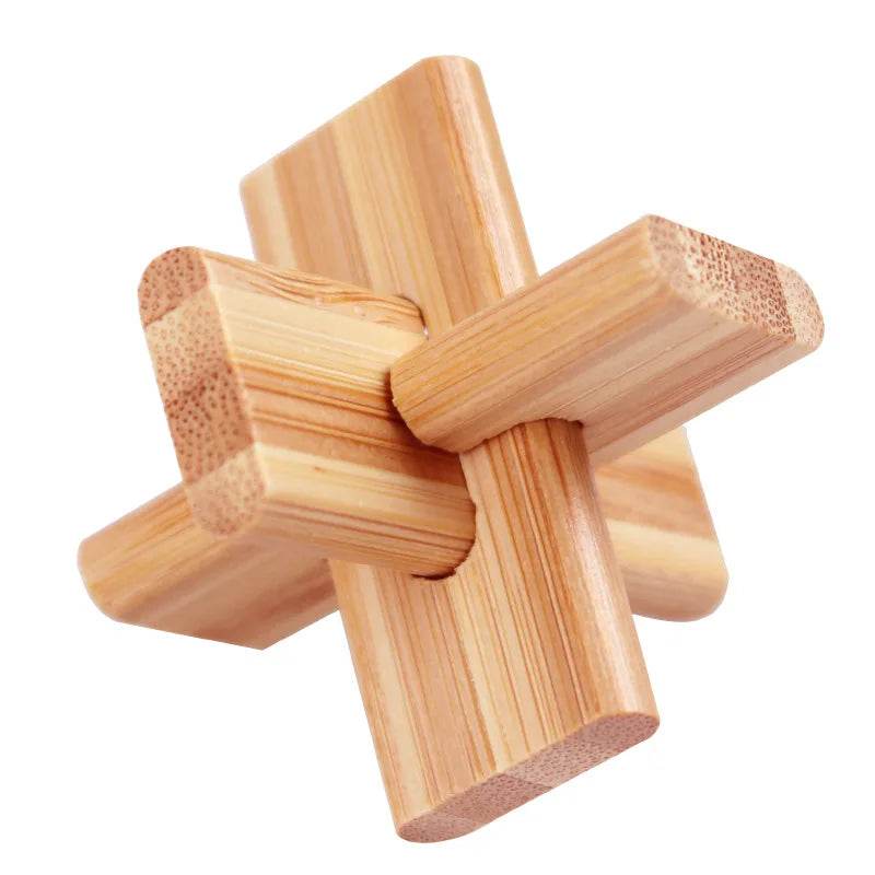 3D Wooden Puzzle IQ Brain Teaser - Shop Jobie