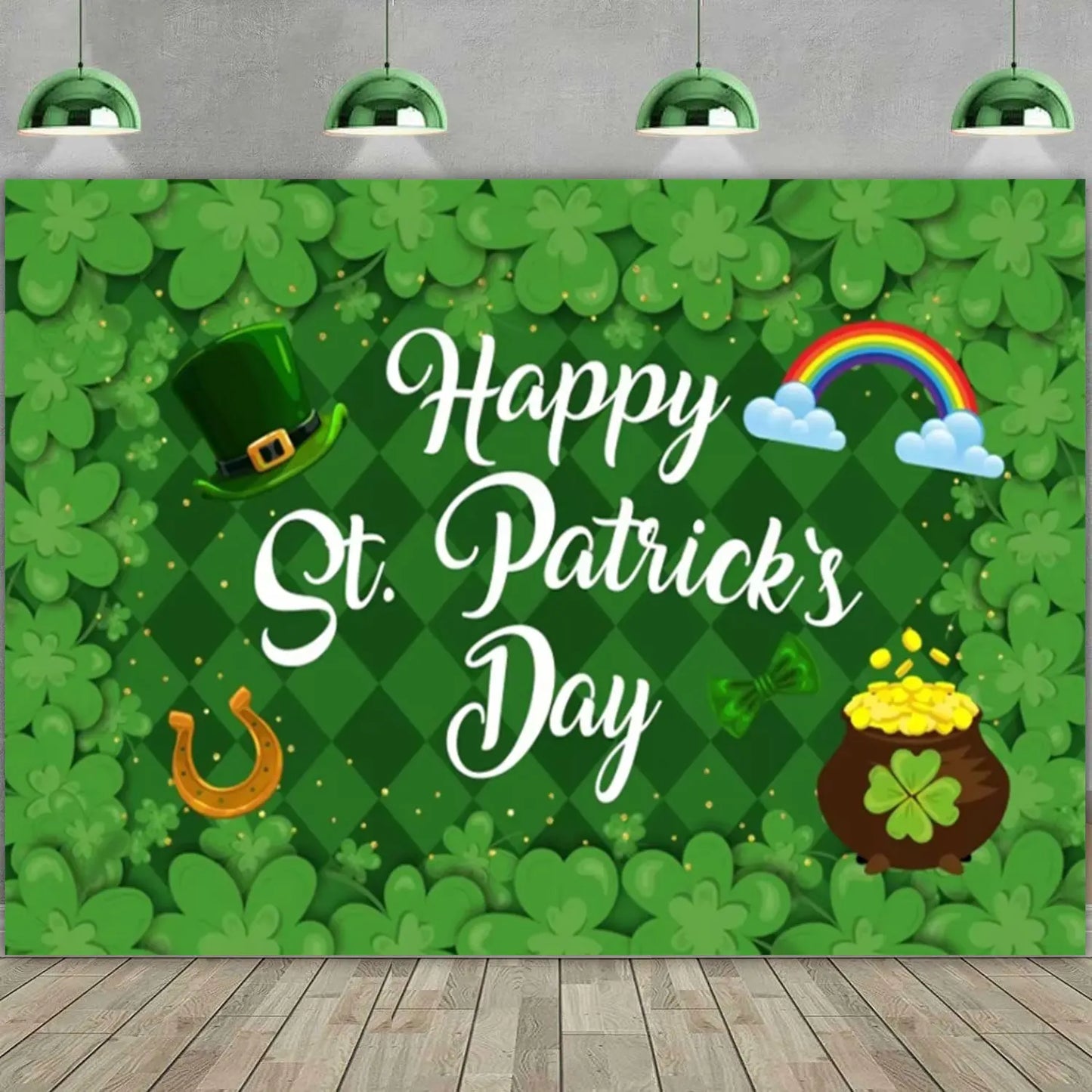 St. Patrick’s Day Photography Backdrop & Party Prop