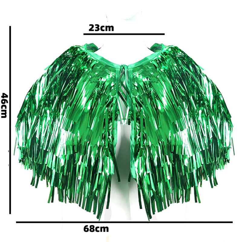 Saint Patrick's Day & Carnival - Irish Festival Tassel Cloak Costume