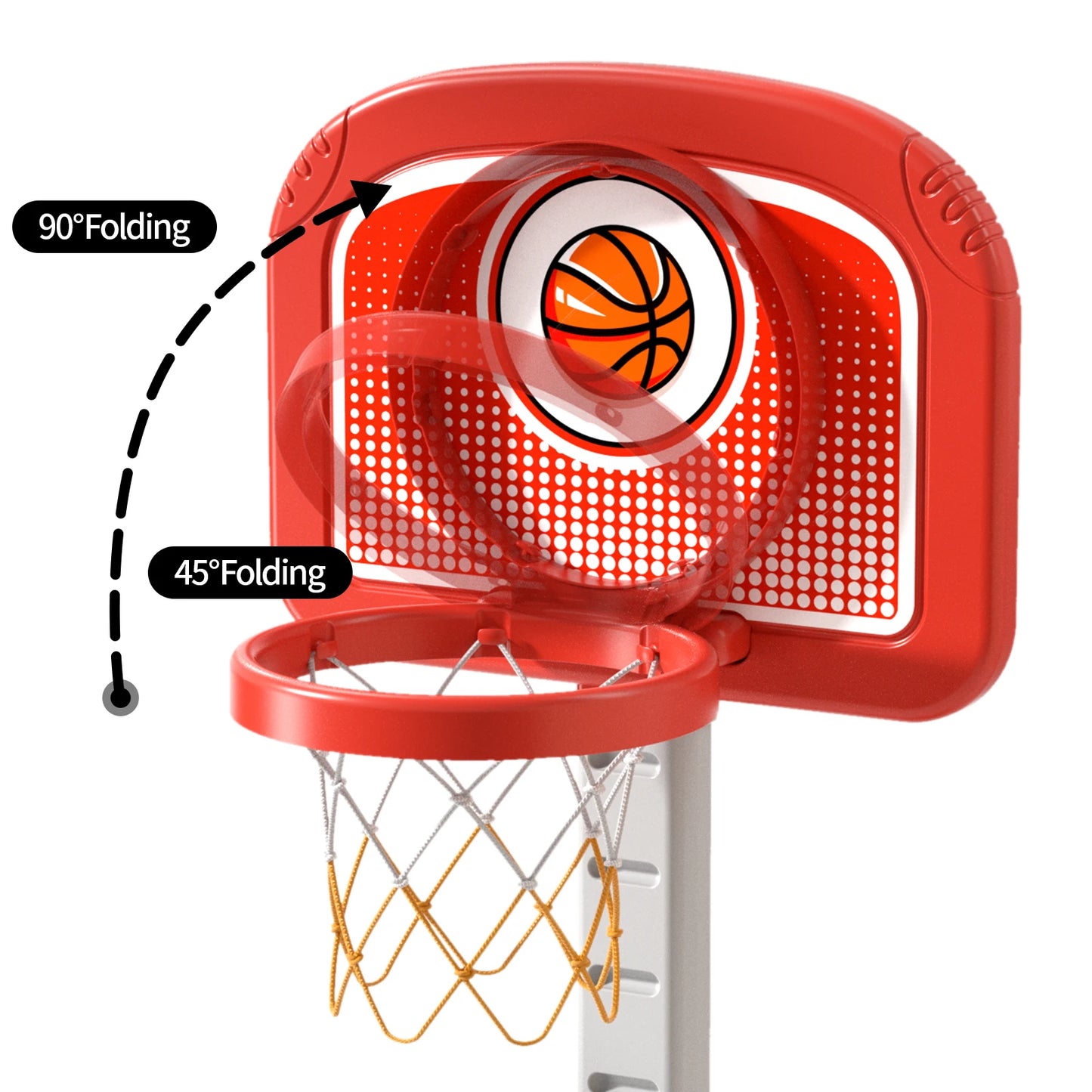Basketball Hoop for Kids - Indoor/Outdoor