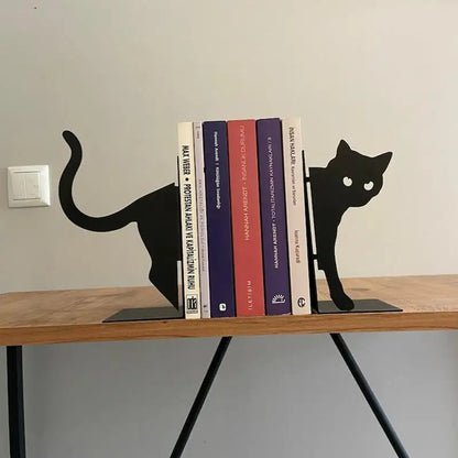 Bookends - Slide Glance Kitty