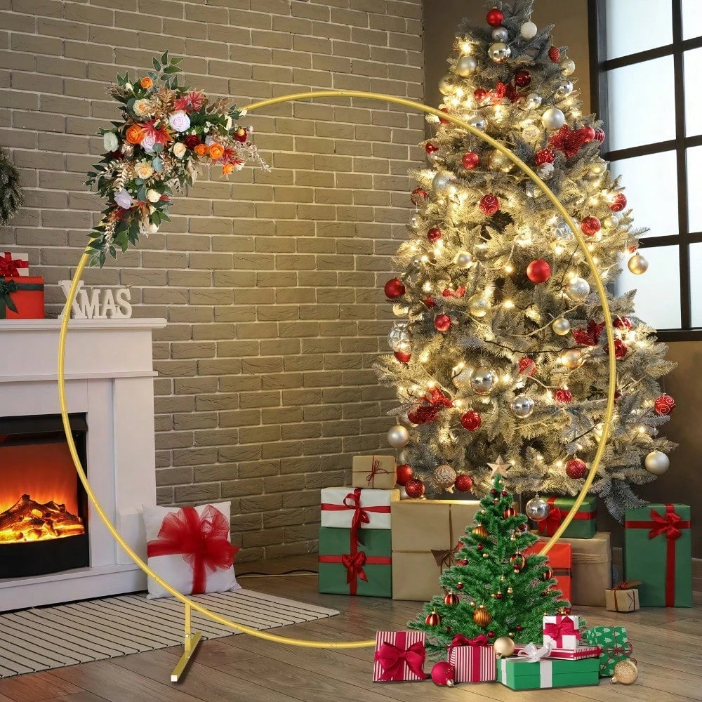 Circular Wedding & Party Background Frame