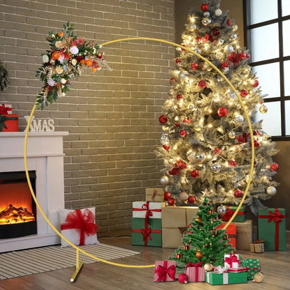 Circular Wedding & Party Background Frame