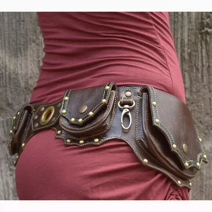 Medieval Steampunk Utility Waist Belt