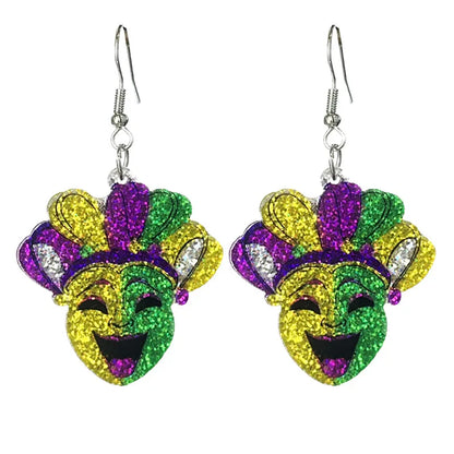 Mardi Gras Carnival -  Earrings