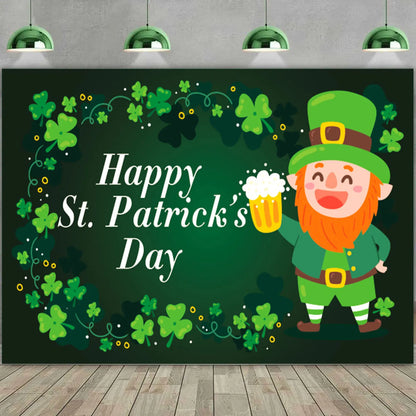 St. Patrick’s Day Photography Backdrop & Party Prop
