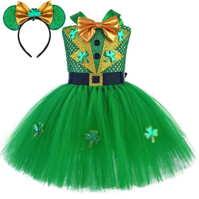 Saint Patrick's Day Costumes - Leprechaun Fairy Tutu Dress