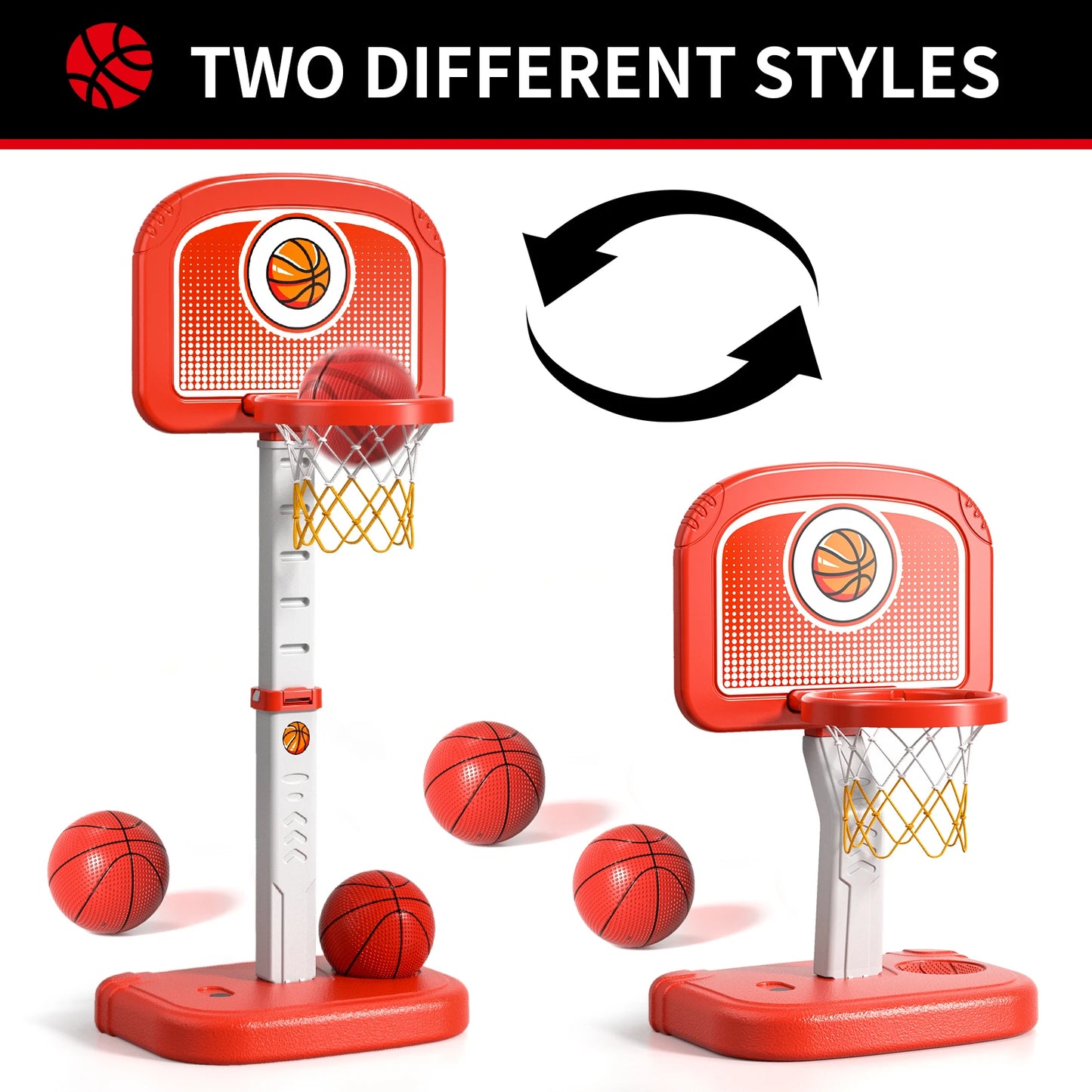 Basketball Hoop for Kids - Indoor/Outdoor