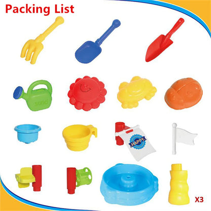 Sand Water Table w/Beach Toys