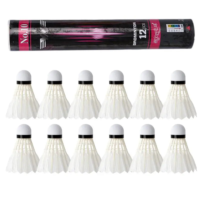 Pro Natural Duck Feather Badminton Shuttles