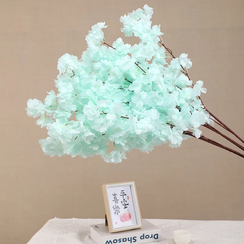 Silk Flower Bouquet - 2pc Branch Cherry Blossom Flower