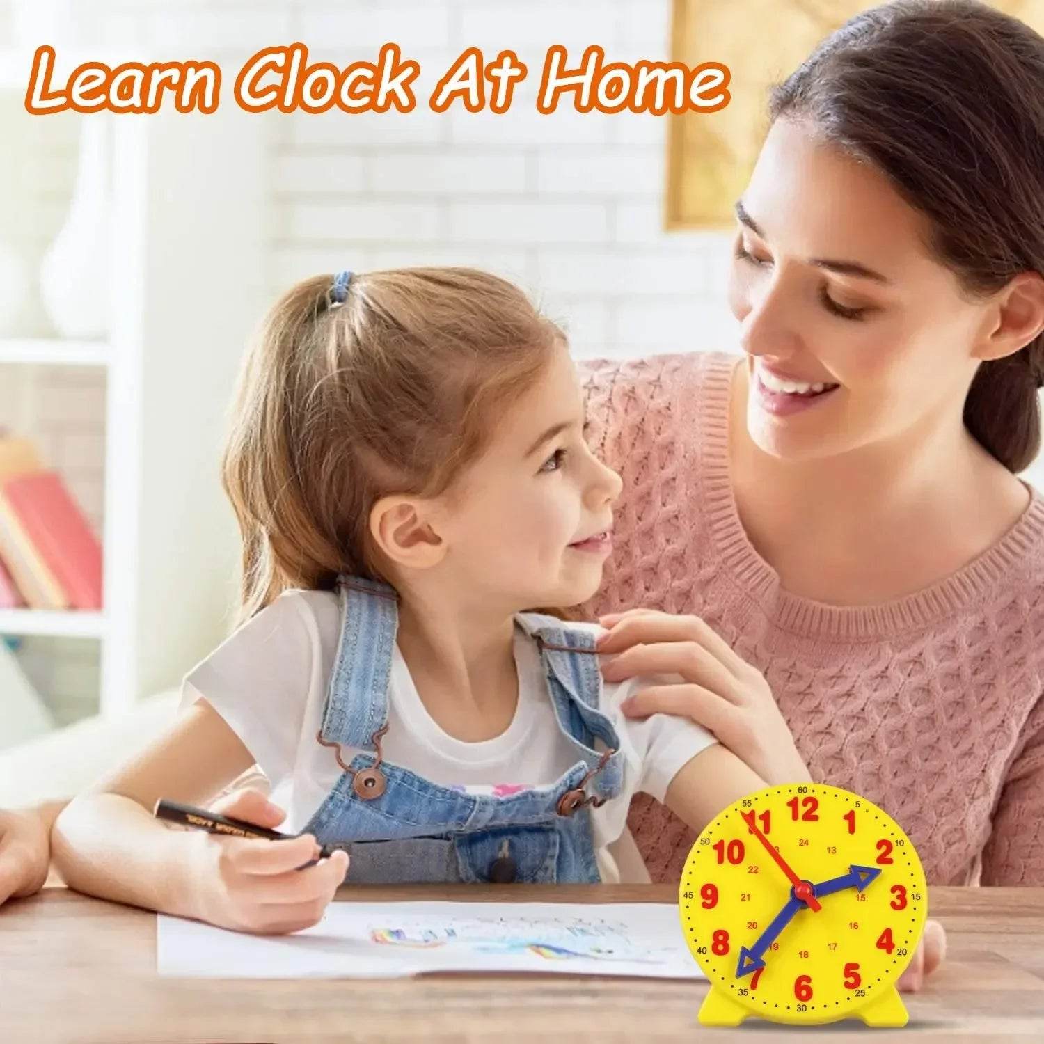 Montessori Early Education - Time Teaching Clock - Shop Jobie