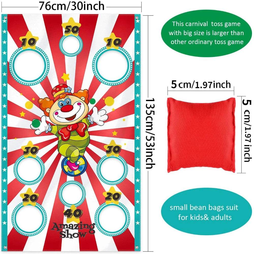 Carnival Party Game - Bean Bag Toss - Shop Jobie