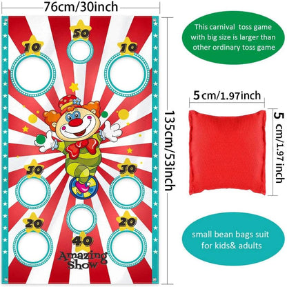 Carnival Party Game - Bean Bag Toss - Shop Jobie